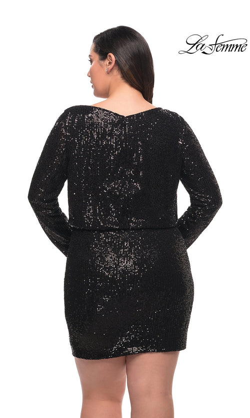 La Femme Black Dresses
