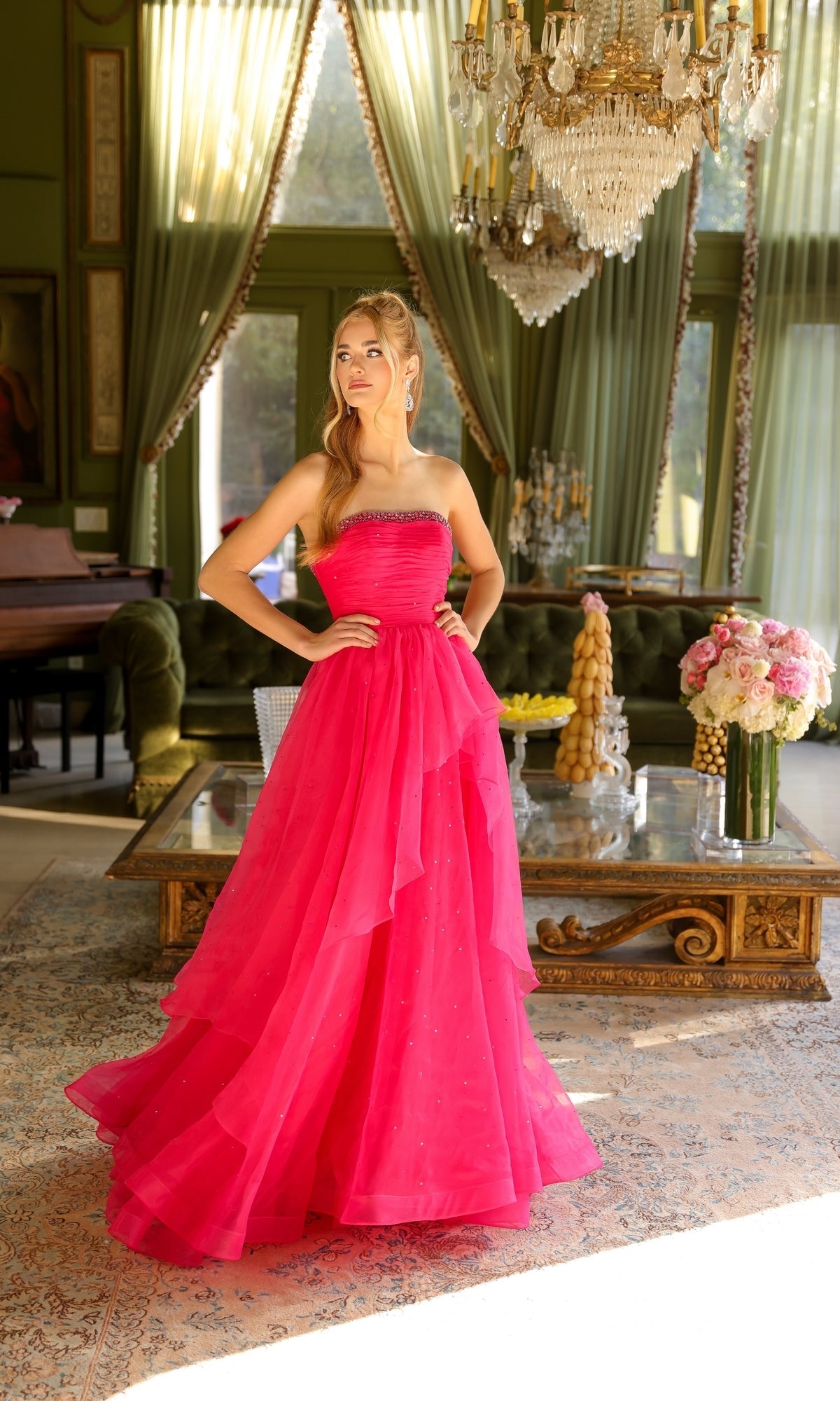 Ava Presley Hot Pink Apparel & Accessories > Clothing > Dresses