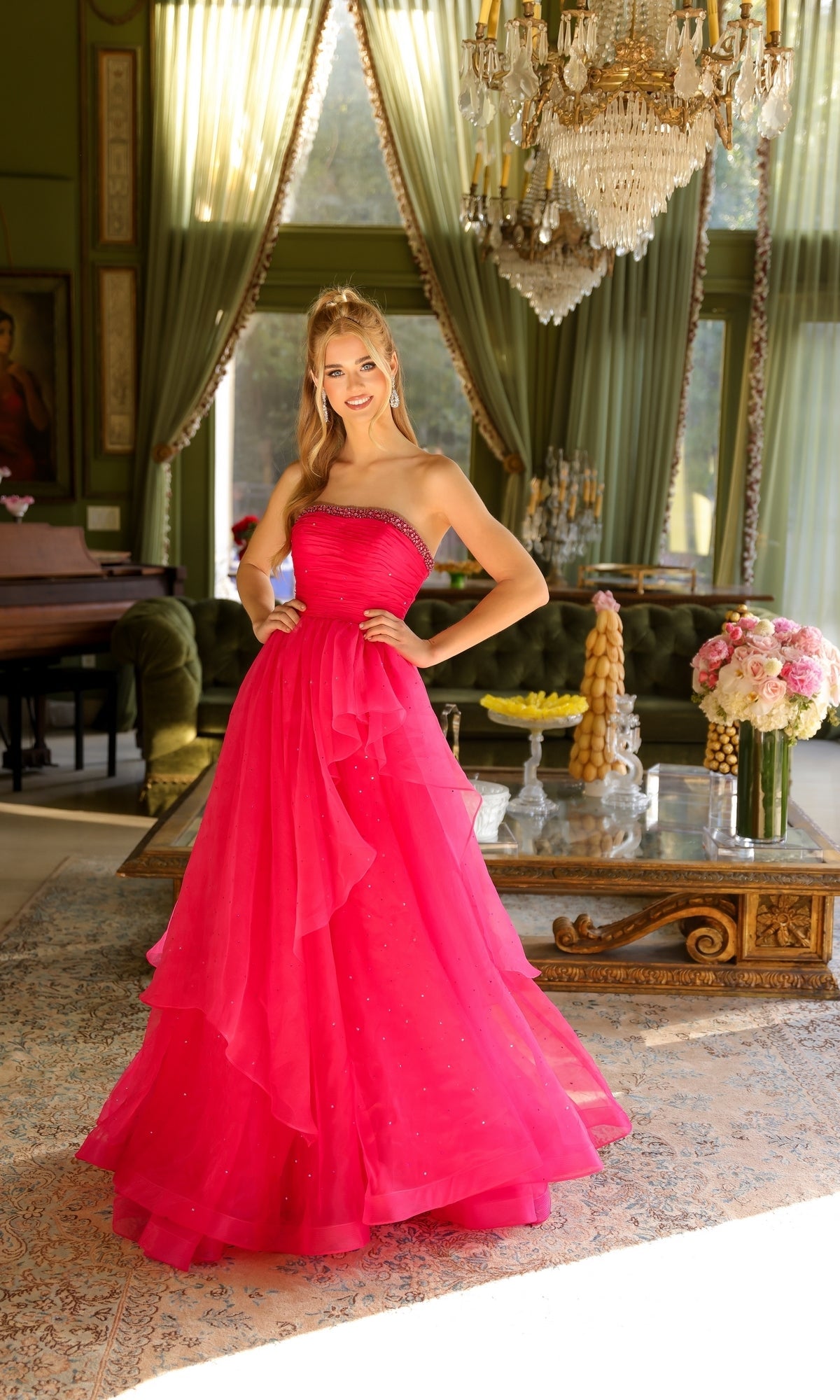 Ava Presley Hot Pink Apparel & Accessories > Clothing > Dresses