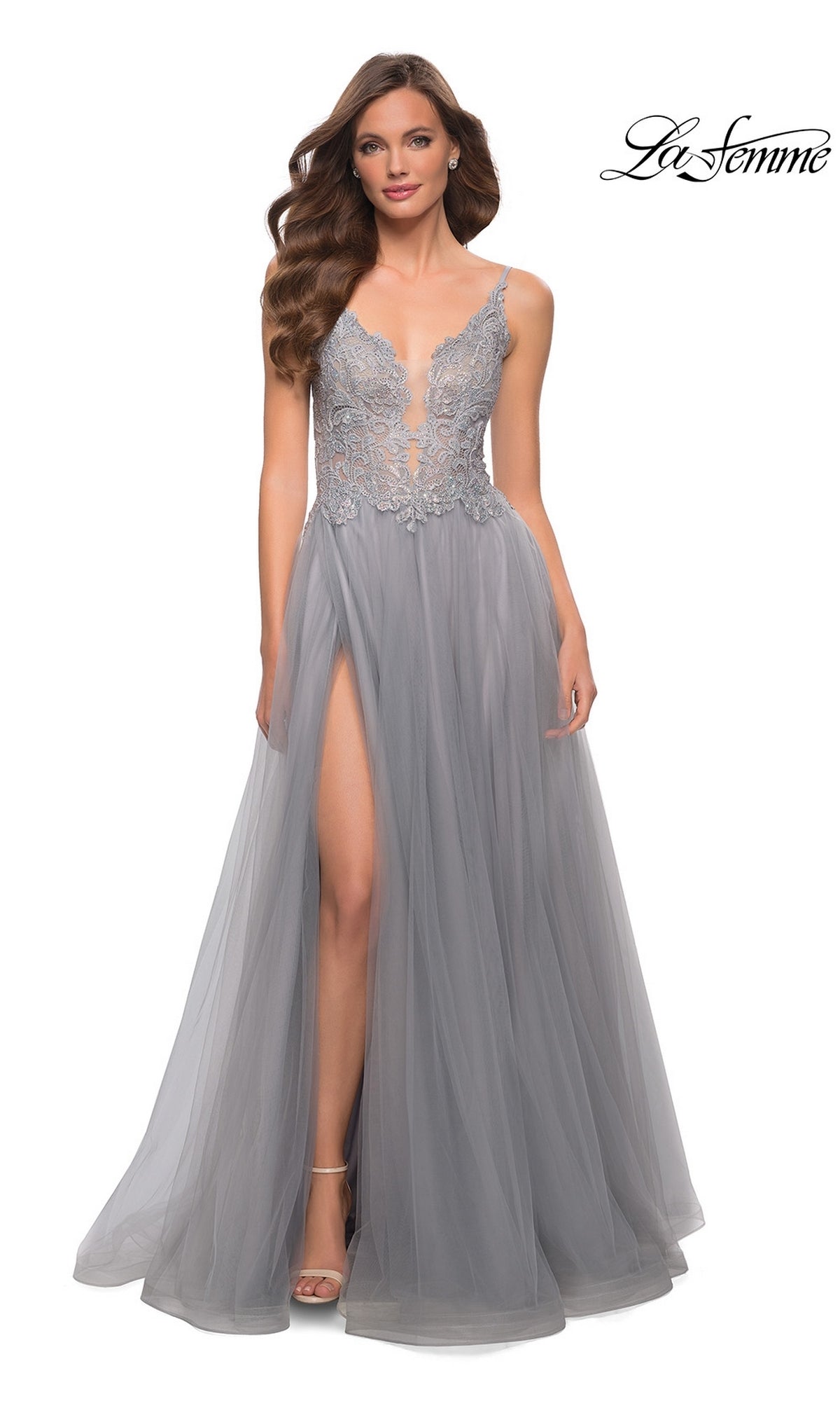 La Femme Royal Blue Dresses