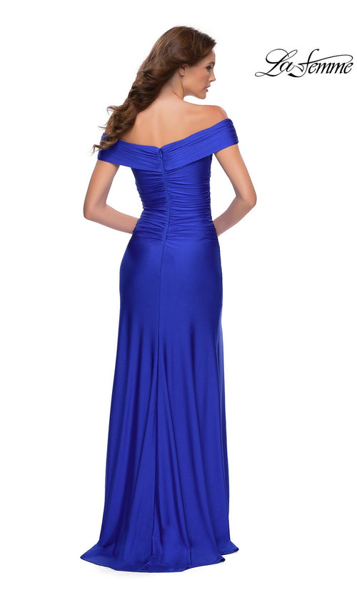 La Femme Royal Blue Dresses
