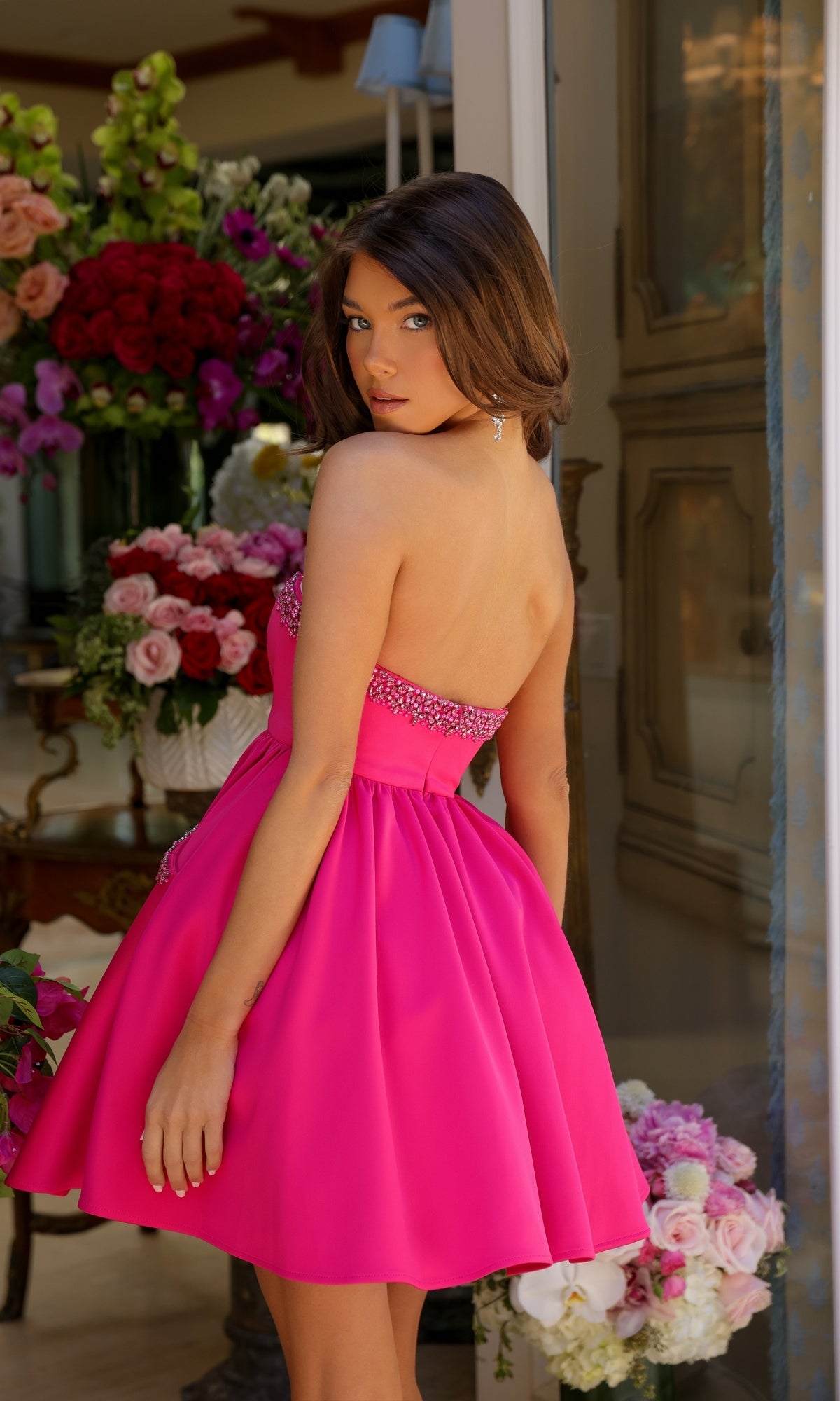 Ava Presley Fuchsia Dresses