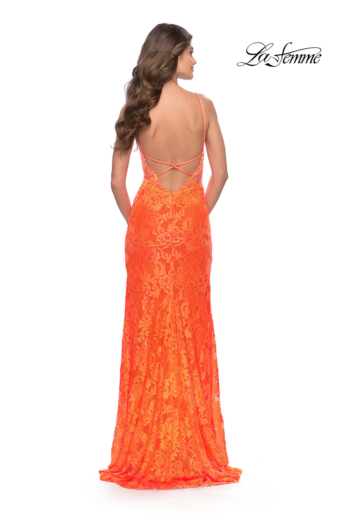 La Femme Neon Pink Dresses