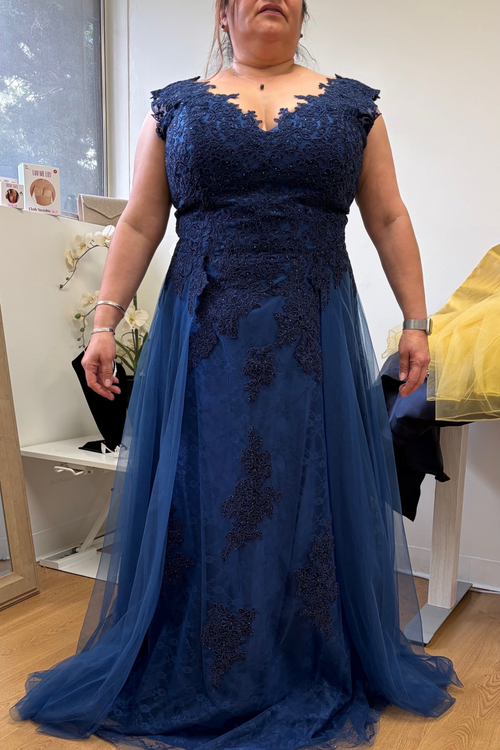 May Queen MQ1799 Special Occasion A-line Embroidered Formal Dress