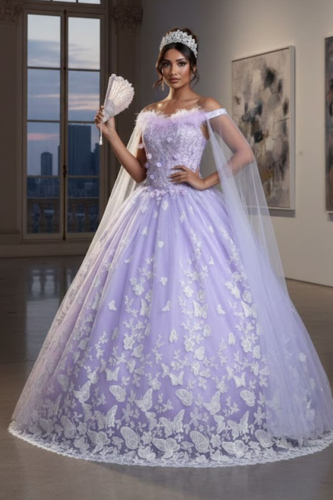 Sweet 16 Birthday Party Dress in Blush Style Ball Gown