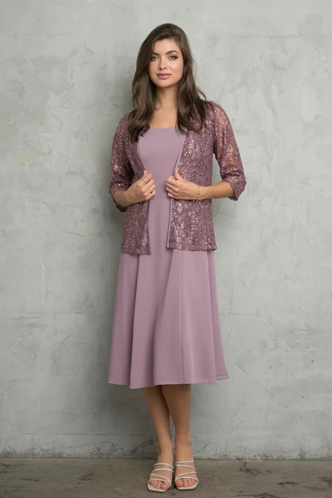 Eva USA Mauve Mother of the Bride Dresses