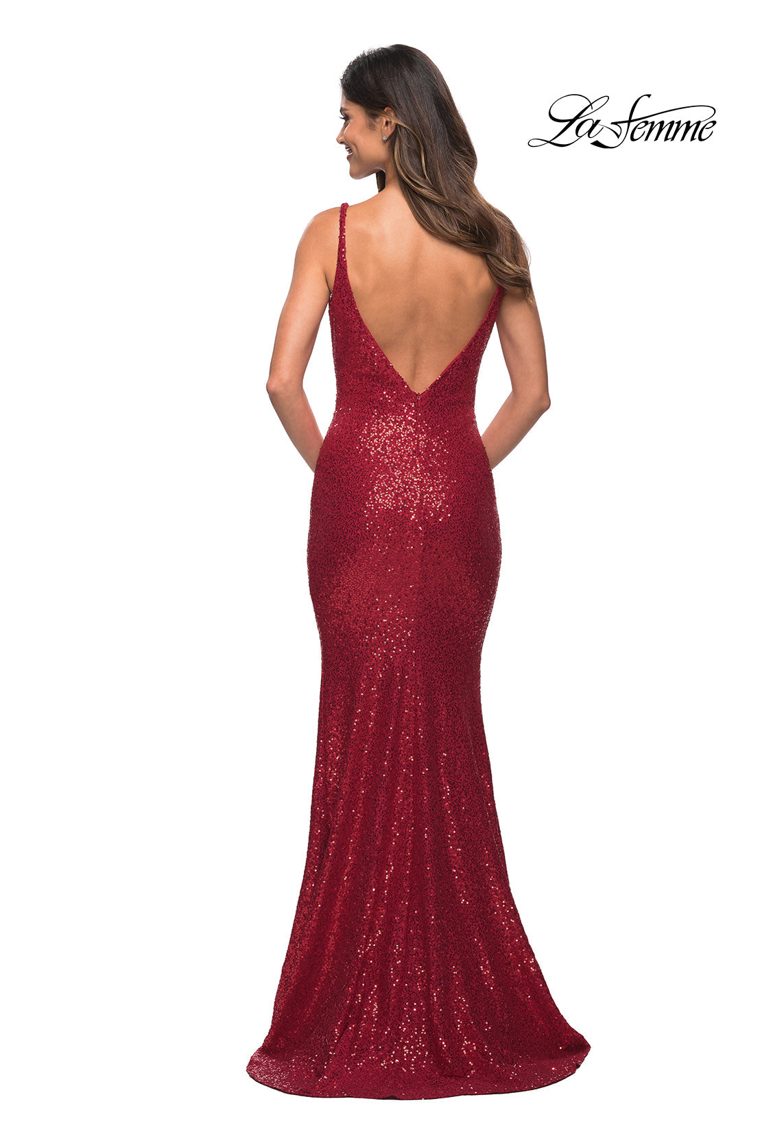 La Femme Navy Dresses