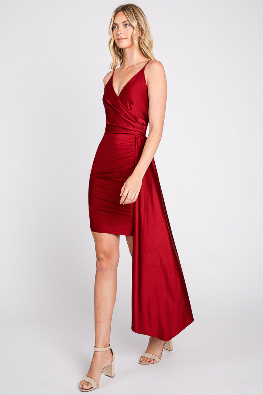 Lenovia 3057 Bodycon Spaghetti Strap Shiny Venus Dress
