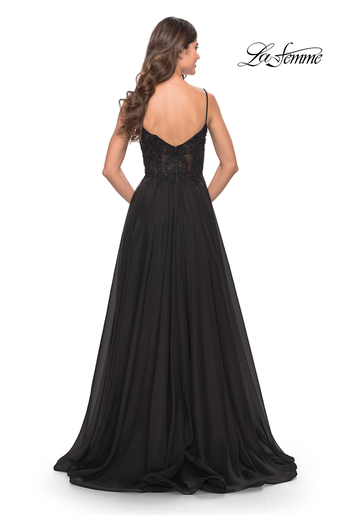 La Femme Dark Emerald Dresses