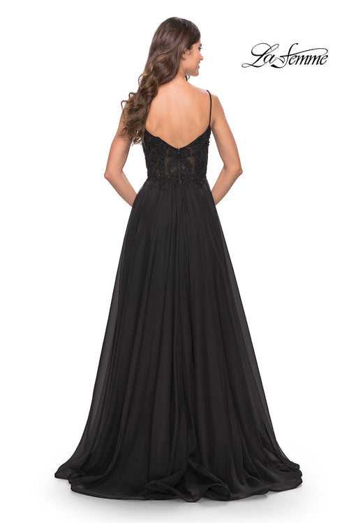 La Femme Dark Emerald Dresses