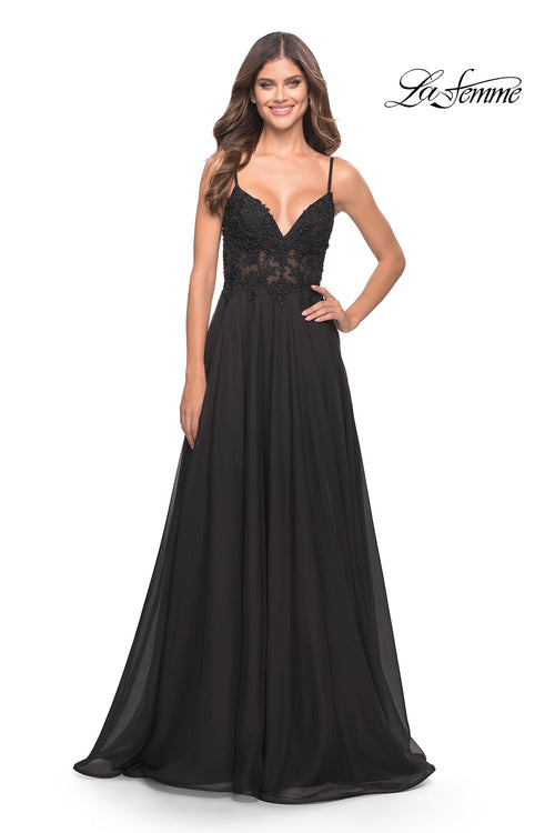 La Femme Dark Emerald Dresses