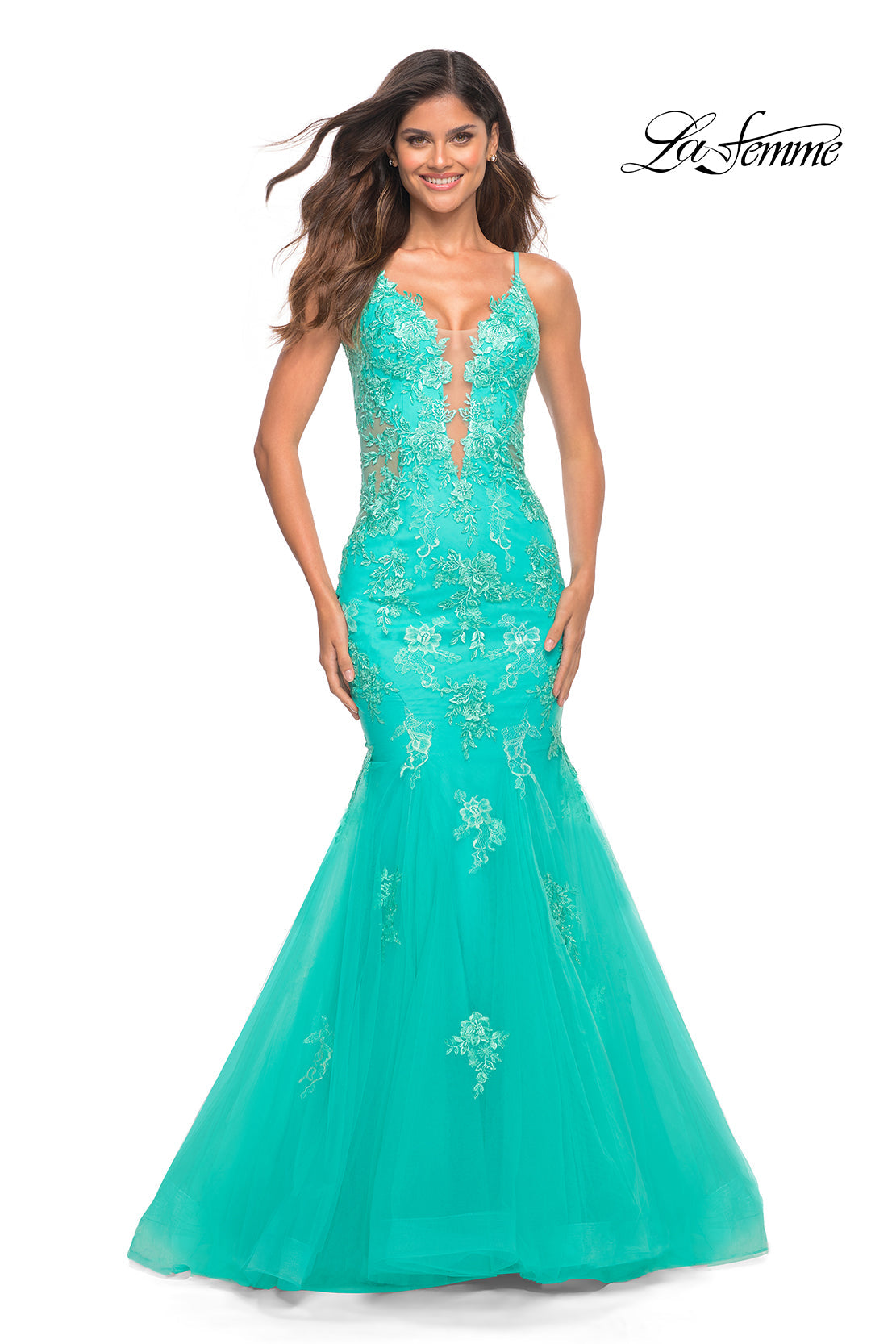 La Femme Aqua Dresses