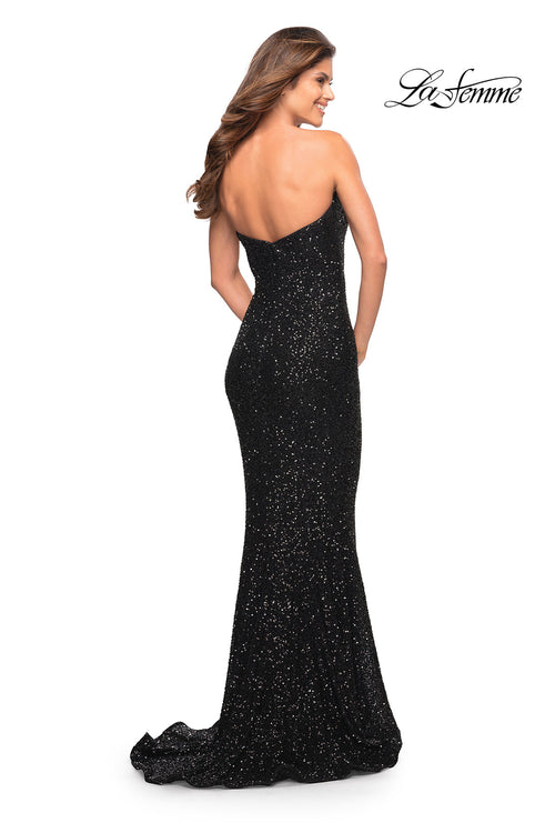 La Femme Royal Blue Dresses
