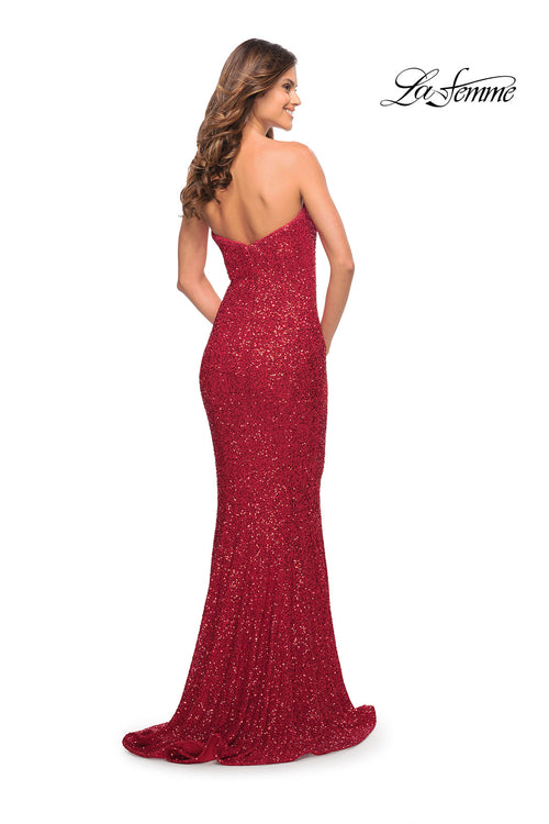 La Femme Royal Blue Dresses