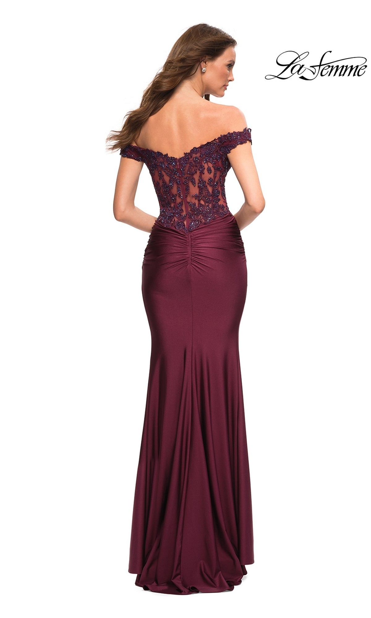 La Femme Navy Dresses