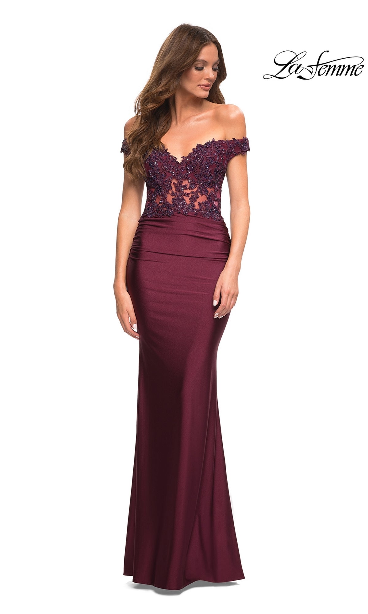 La Femme Navy Dresses