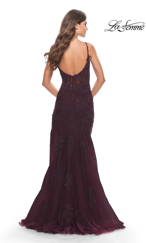 La Femme Royal Blue Dresses