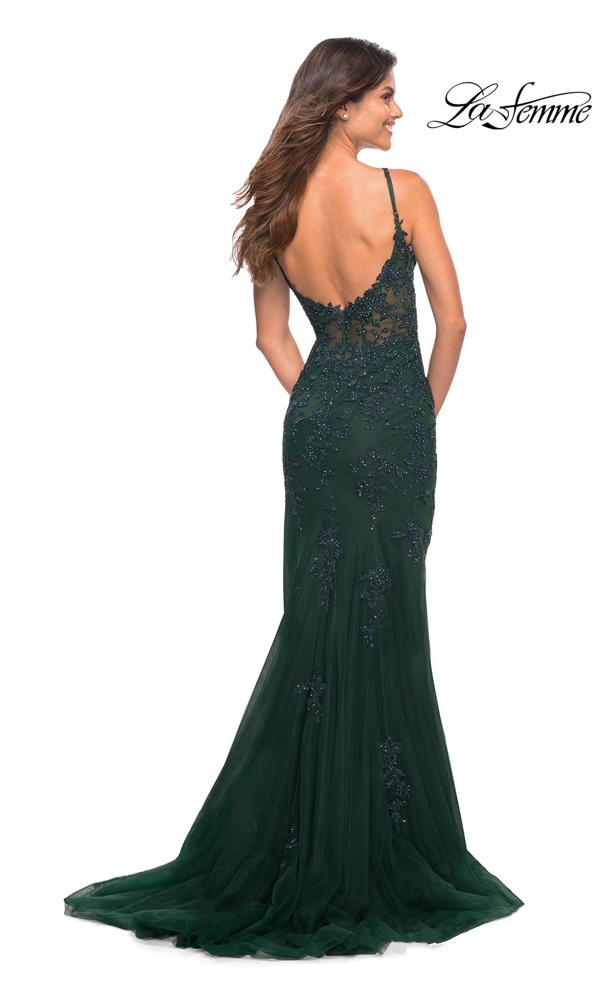 La Femme Royal Blue Dresses