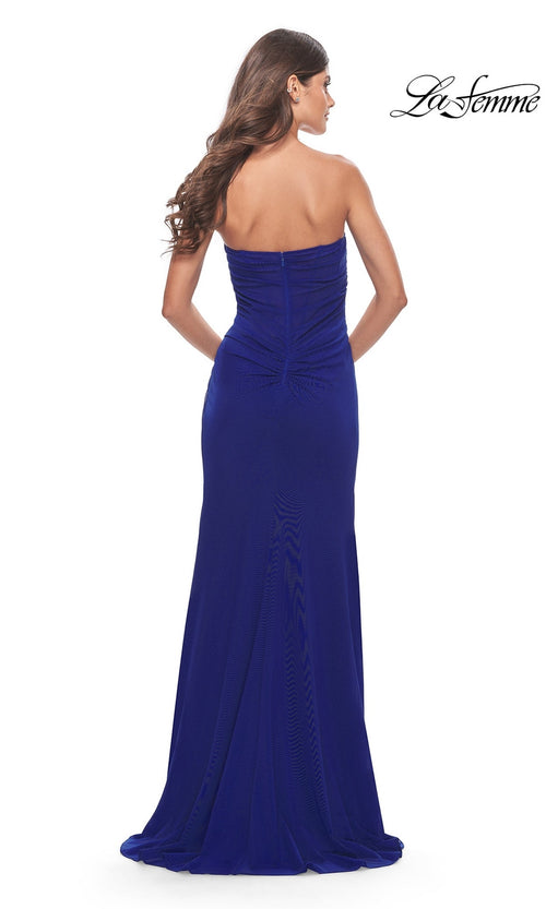 La Femme Royal Blue Dresses