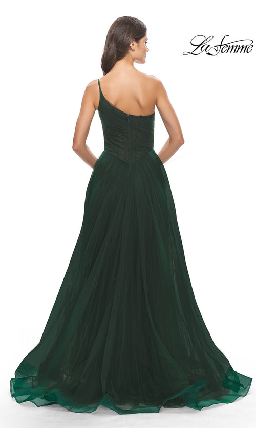 La Femme Dark Berry Dresses