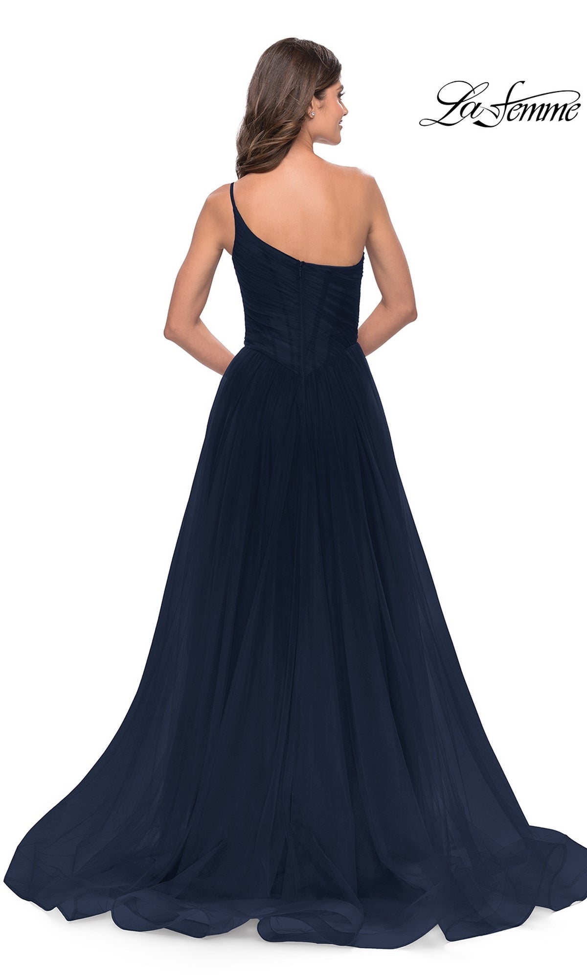 La Femme Dark Berry Dresses