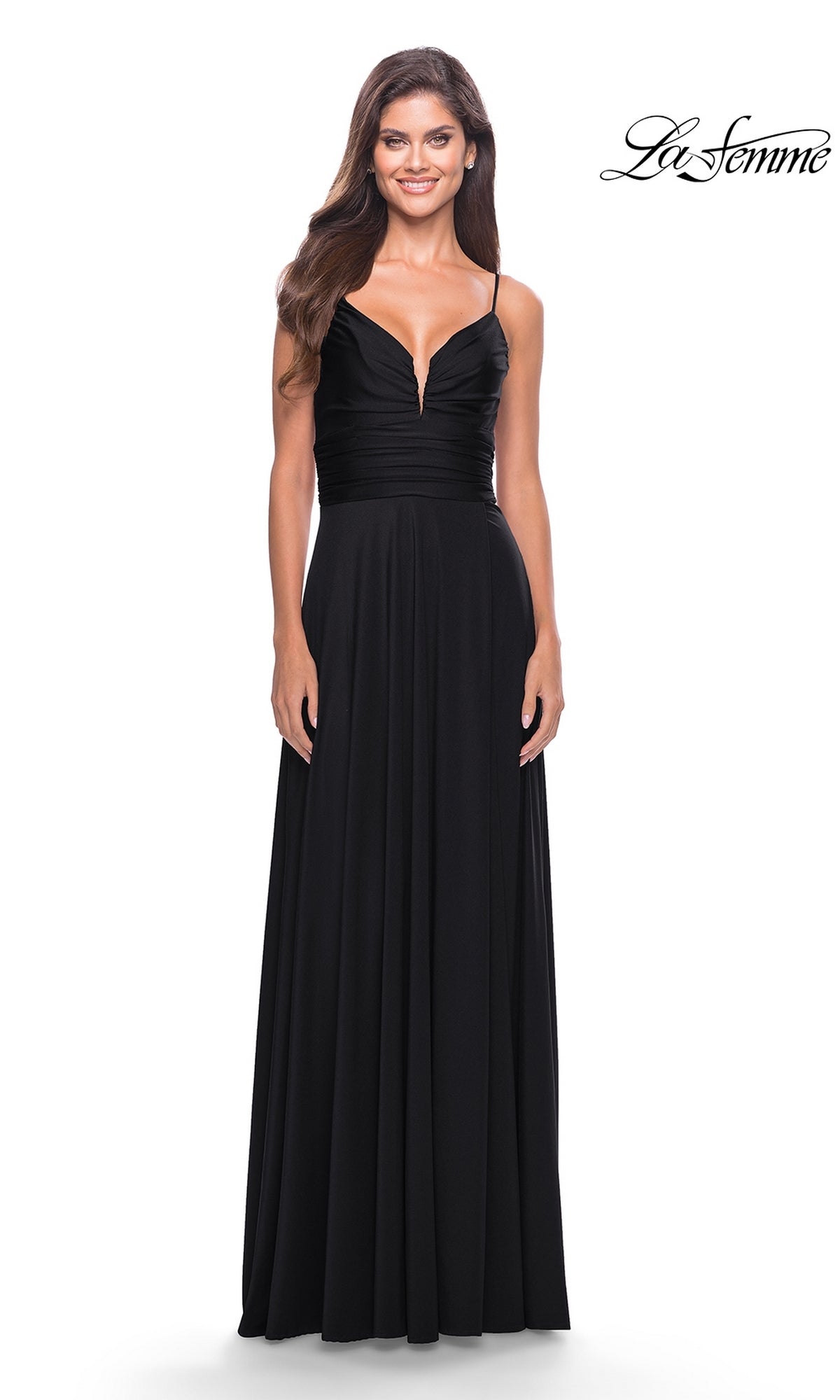 La Femme Dark Berry Dresses