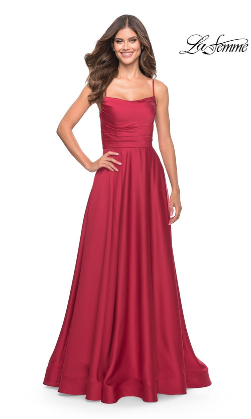 La Femme Emerald Dresses