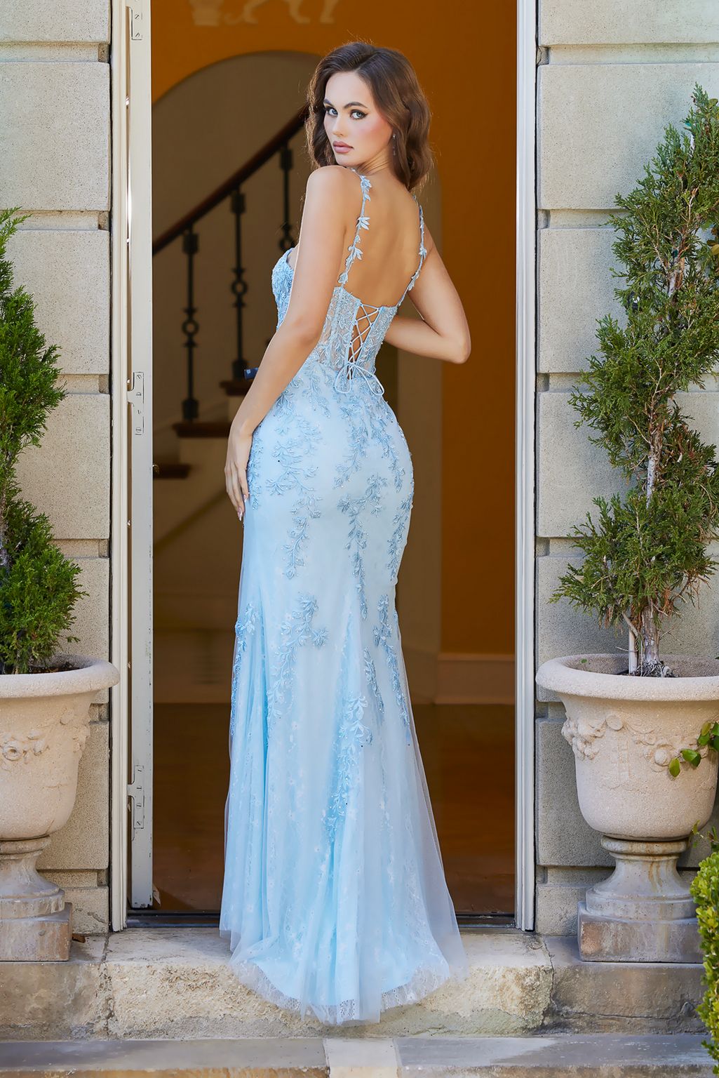 Prom Dresses Long Evening Slit Formal Prom Dress Red