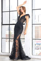 Prom Dresses Formal Long Printed Glitter Prom Dress Red
