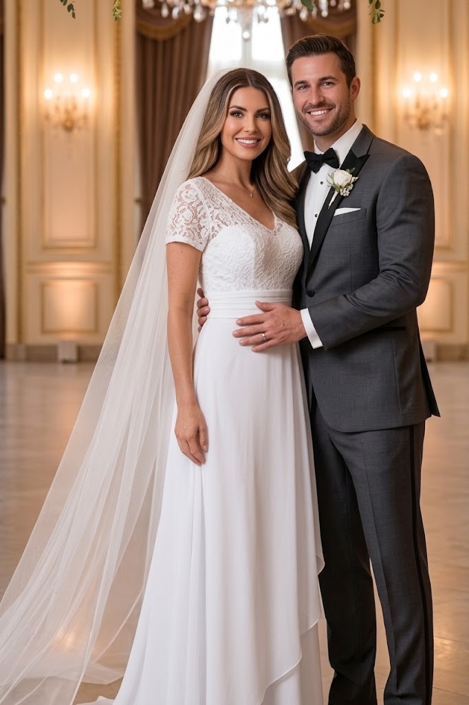 Eva USA 3486 Modest Wedding Dress Bridal Gown