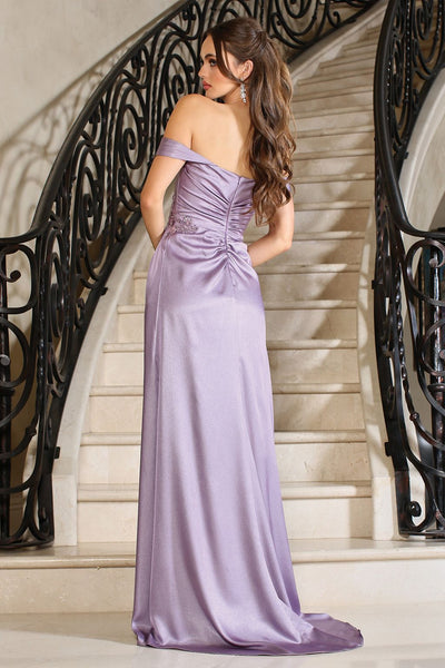 Prom Dresses Long Beaded A Line Formal Prom Dress Silver