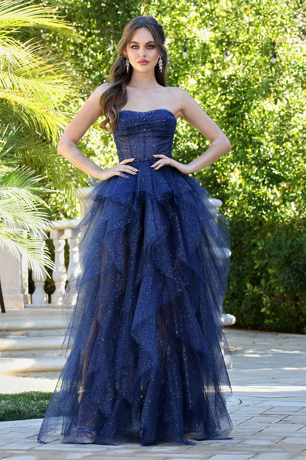 glitterati prom dress superstore May Queen MQ2158 - Long Sheath Dress