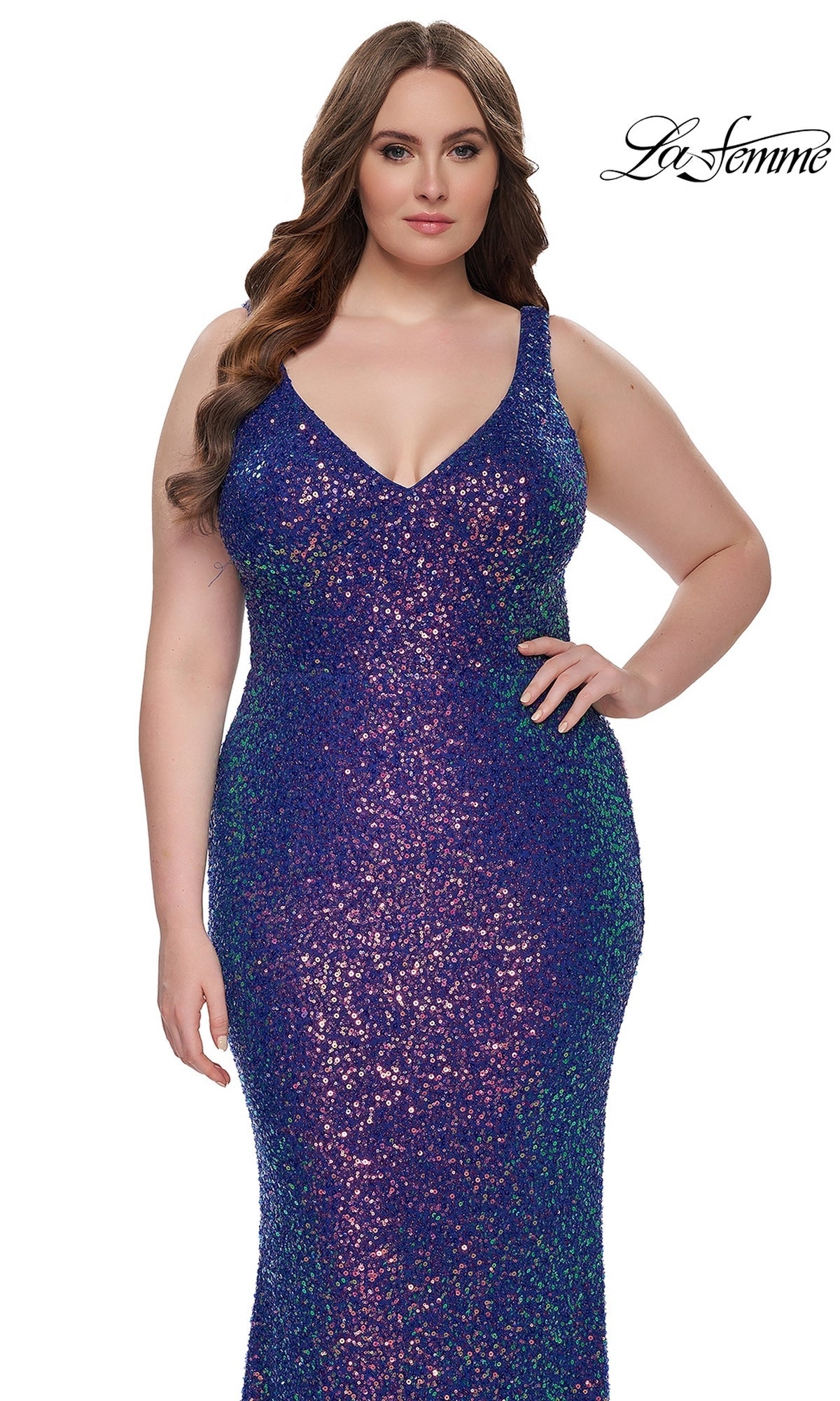 La Femme Indigo Dresses