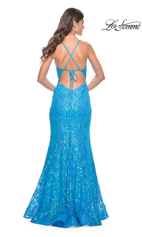 La Femme Aqua Dresses