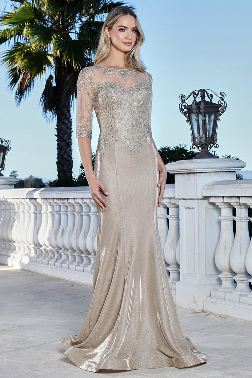 Formal Long Mermaid Mother of the Bride Dress Adora Design 3354