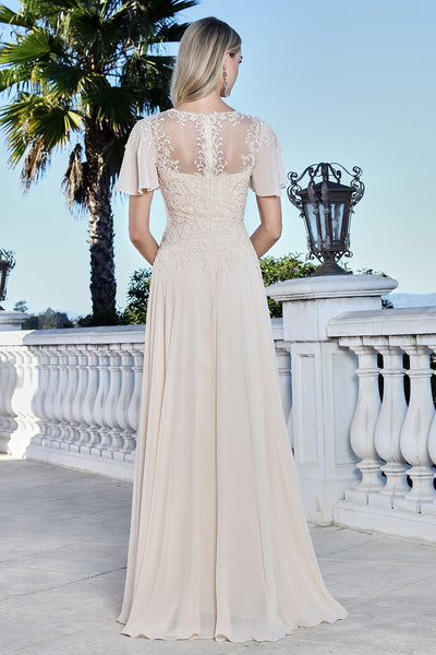 Formal Long Beaded Mother of the Bride Dress Adora Design 3356