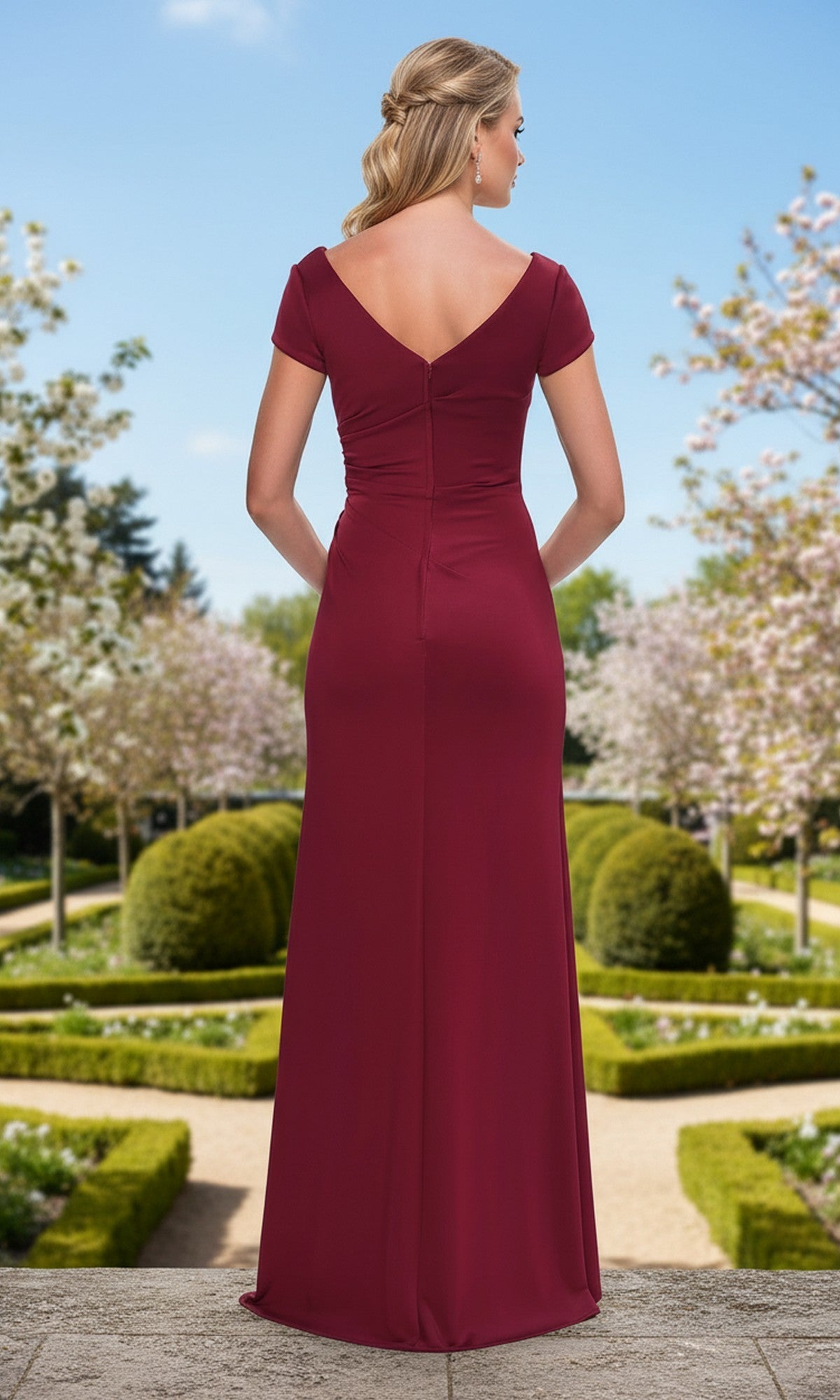 La Femme Wine Apparel & Accessories > Clothing > Dresses