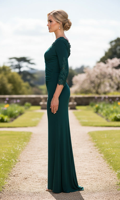 La Femme Emerald Apparel & Accessories > Clothing > Dresses