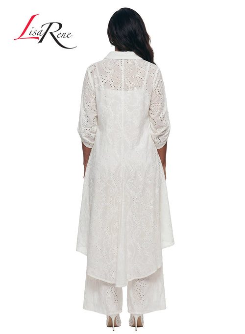 Tesoro Moda WHITE Lisa Rene' Suits