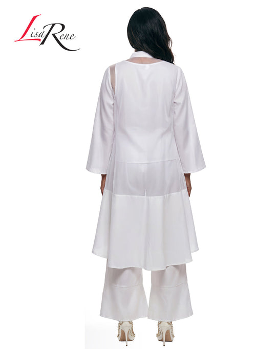 Tesoro Moda WHITE Lisa Rene' Suits
