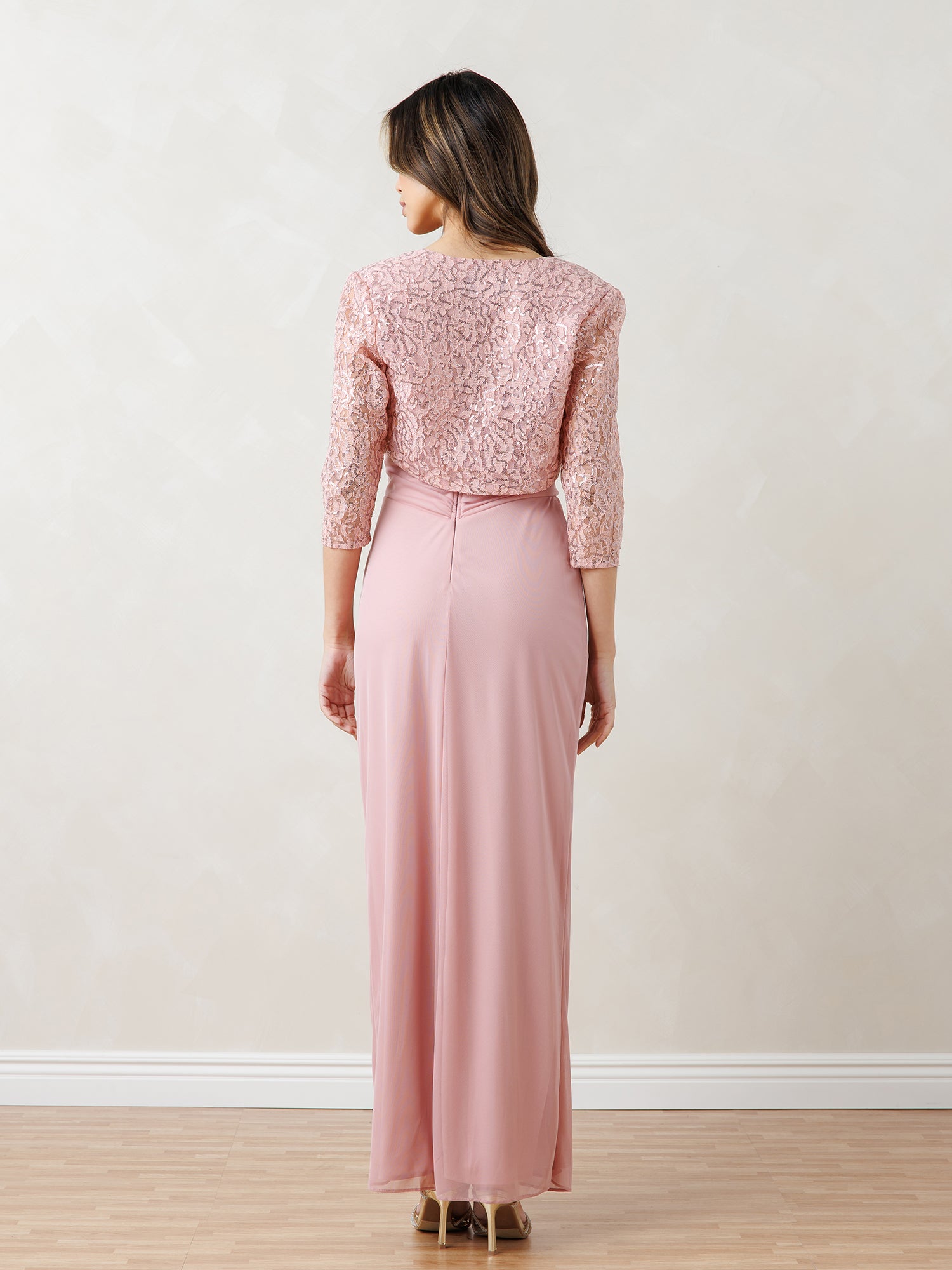Long 2-Piece Bolero Dress for Mother of the Bride by Eva USA
