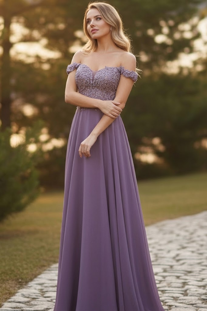 Red Bridesmaid Dresses in Satin and Plus Size Gowns by MQ1602