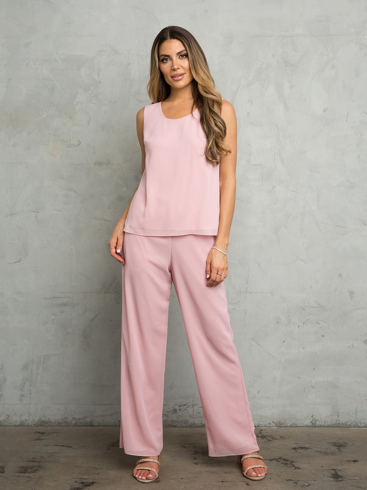 Eva USA 3483 Long Formal Floral Jacket Pant Suit