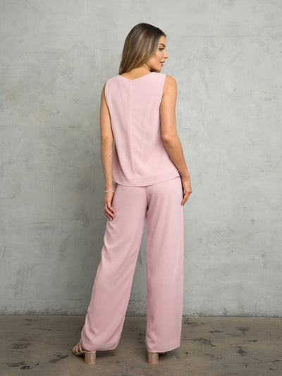 Eva USA 3483 Long Formal Floral Jacket Pant Suit