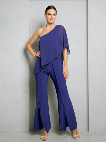 Jumpsuit Long Formal Slit Jumpsuit Royal