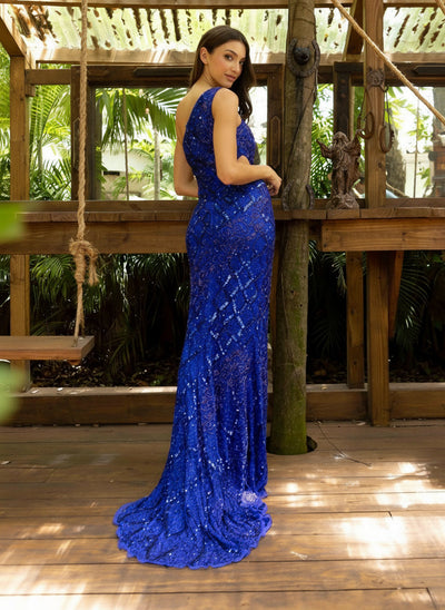 Primavera Couture 3729 Sequin Formal Dress