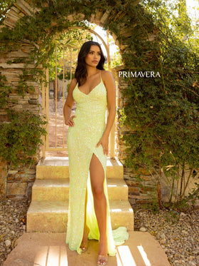 Primavera Couture 3791 – Long Sequin Prom Dress
