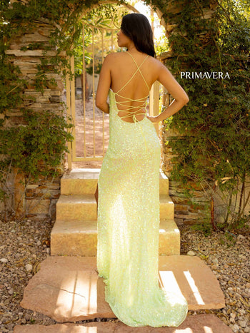 Primavera Couture 3791 – Long Sequin Prom Dress