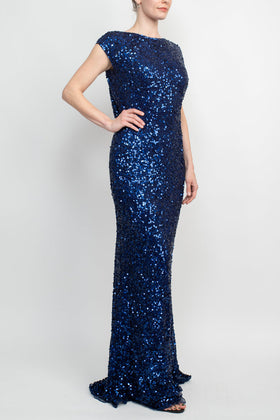 Primavera Couture 3796 - Fitted Sequin Formal Dress