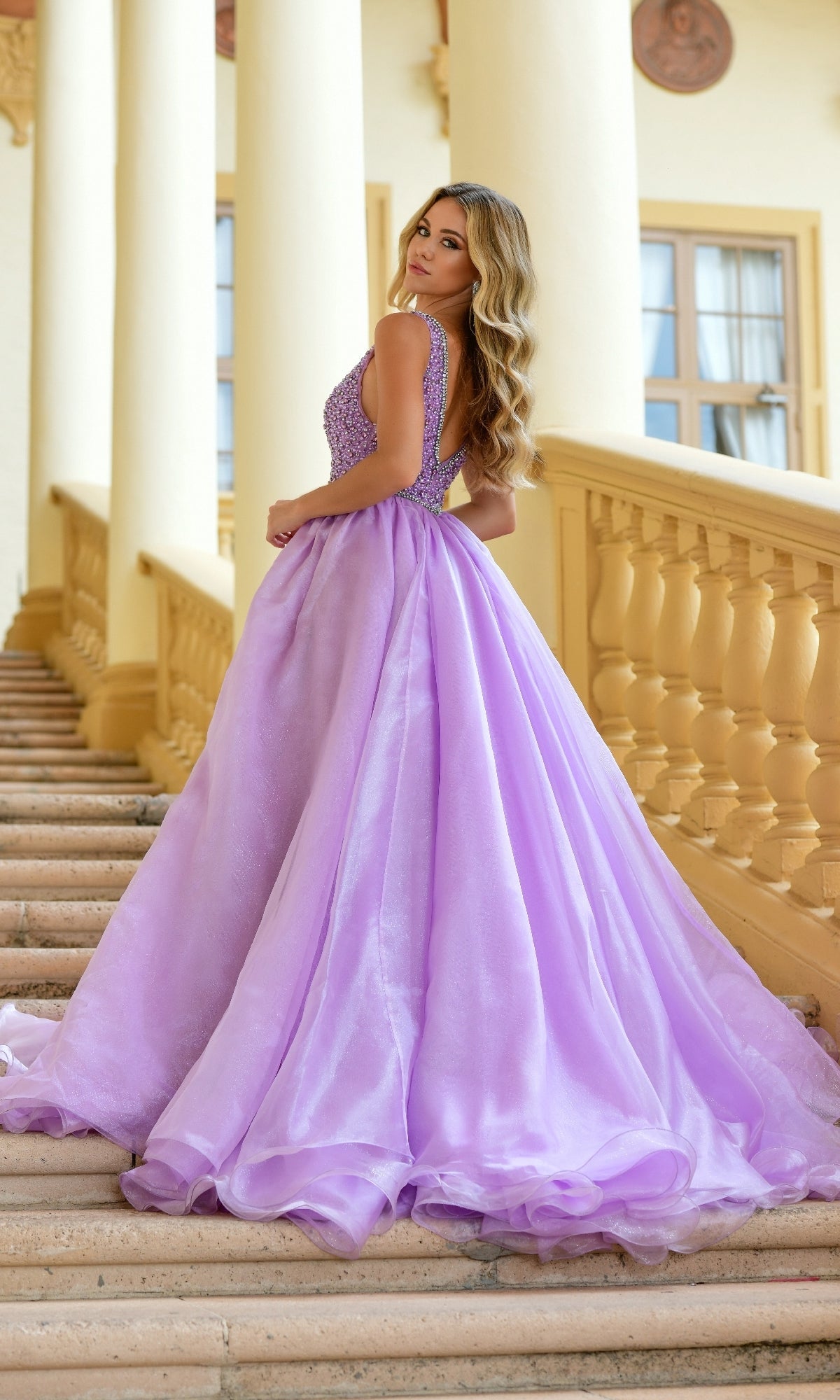 Ava Presley Lilac Apparel & Accessories > Clothing > Dresses